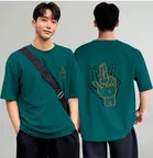 Round Neck Printed T-Shirt for Men 