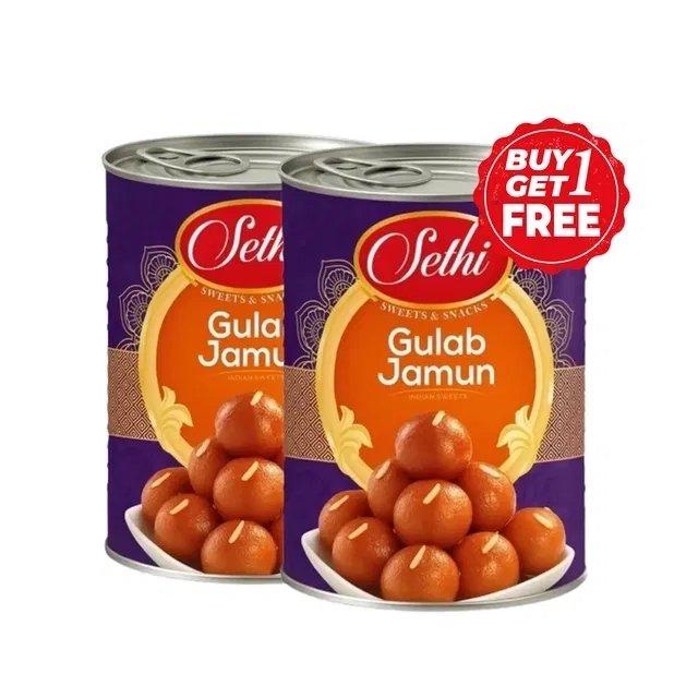 सेठी गुलाब जामुन 2X1 Kg ( बय 1 गेट 1 फ्री )