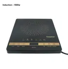 Maxotech  Infrared Cooktop | 1500 Watts, | Adjustable Temperature Control | Black