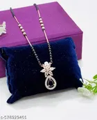 Black Single Strand Mangalsutra for Women 