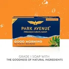 Park Avenue Premium Mens Soap Good Morning Pack of 125 g X 4N