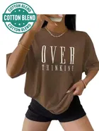 Round Neck Printed T-Shirt for Women 