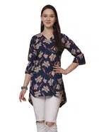 Cotton Printed Top for Women 