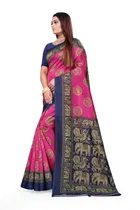 Art Silk Printed Saree for Women 
