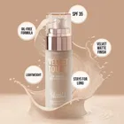 Glam21 Velvet Touch Oil Free Silk Matte Broad Spectrum SPF 35  Waterproof Foundation 