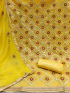 Chanderi Cotton Unstitched Dress Material for Women 