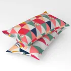 Grover Geometry Pillow Covers Pack of 4 Abstract Multicolor