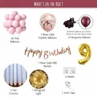 9th Happy Birthday Balloon Decoration Kit, Multicolor, Pack Of 68