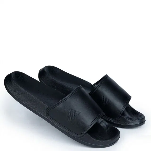 Casual Slides for Men (Black, 9)