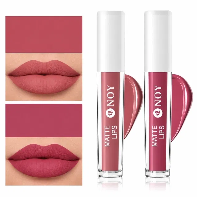 NOY Western Nude Matte Lipstick, Nude, Mauve Nude, 8 ml