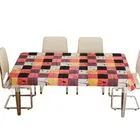 PVC Printed 4 Seaters Table Cover 