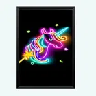 Polyester Unicorn Wall Photo Frame 