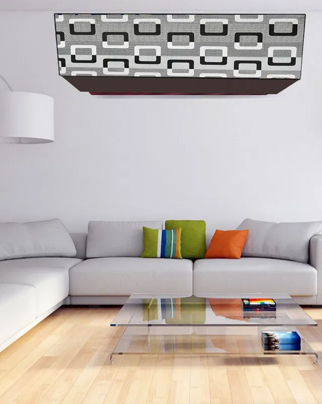 PVC Printed AC Cover (Multicolor, 1.5 Ton)