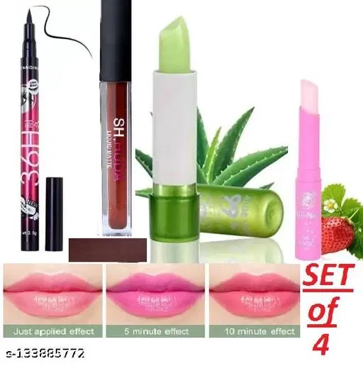 Best lipcare combo of different lipsticks set 5