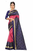 शारदा क्रिएशन मैसूर सिल्क प्रिंटेड साड़ी 