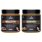 Natural Mulethi & Gokhru Powder for Skin & Hair 