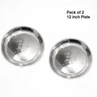 MS WORLD 12 Inch Steel Khumcha Plate 