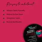 Oneway Happiness Activated Charcoal Teeth Whitening Powder 