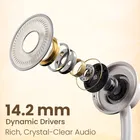 Portronics Conch Sigma C in Ear Type C Wired Earphones,in Line HD Mic,14.2mm Driver Wired  