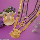 Mangalsutra Set Gold Long for Women