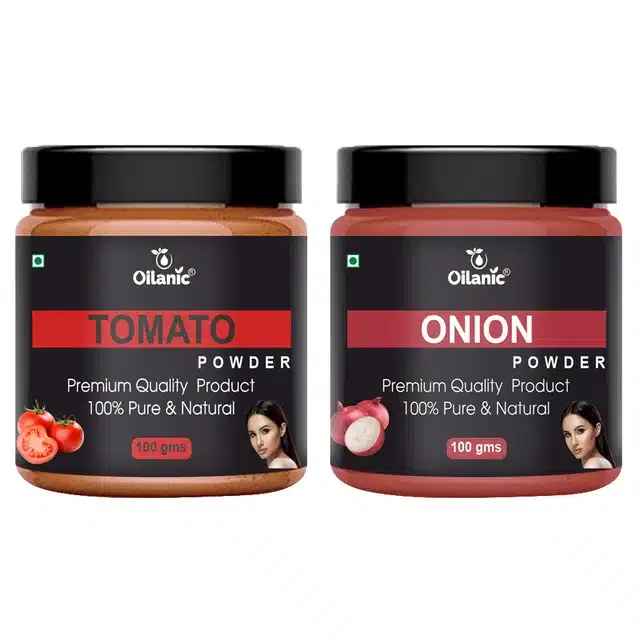Natural Tomato & Onion Powder for Skin & Hair (Pack of 2, 100 g)