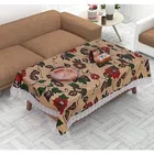 PVC Printed Waterproof Rectangle 4 Seater Table Cloth 