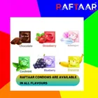 Raftaar Dotted Condoms Extra 1500+ Dotted 2 Chocolate, 2 Cool Mint 