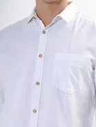 100% Cotton Full Sleeves Solid Shirt for Men 