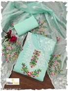 Embroidered Unstitched Suit for Women 