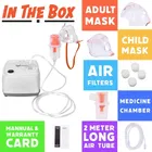 Ubinas Eco Piston Compressor Nebulizer Adult & Child Nebulizer 