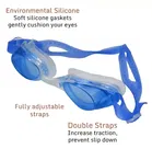 Anti Fog Swimming Goggle For Adults & Kids | With Free Case & Adjustable Straps 