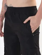 Cotton Blend Regular Fit Track Pants for Men 