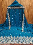 Embroidered Floral Patiala Suits for Women 