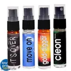 Combo of Being Herbal It's Over, Cleon, Move On & Gold Digger Trial Perfume for Women (10 ml, Pack of 4)