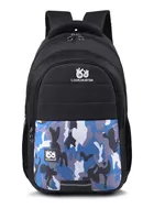 Polyester Backpack for Men & Women (Black)