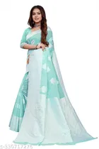 Jacquard Zari Woven Saree for Women 