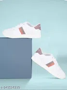 Casual Shoes for Women (White, 5)