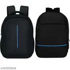 Polyester Backpack for Men & Women, Black