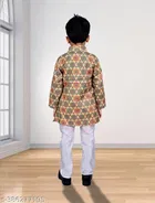 Cotton Blend Kurta with Pajama for Boys 