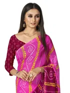 Georgette Printed Saree for Women 