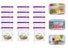 Ziplock Food Storage Pouch for Fridge 