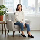 Solid Canvas Bellies for Women 