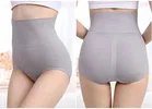Cotton Blend High Waist Tummy Tucker Briefs for Women 