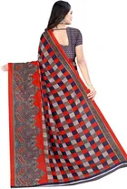 Georgette Printed Saree for Women 