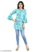 Three-Quarter Sleeves Top for Women 