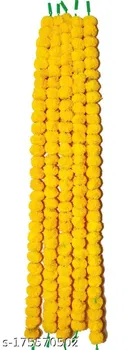Paper Artificial Marigold Flowers Garlands 