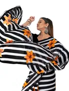 Georgette Printed Saree for Women 