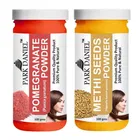Park Daniel 100% Pure & Natural Pomegranate Powder & Methi Seeds Powder 