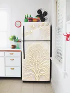 Vinyl Wallpaper Sticker for Fridge Door 