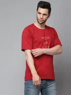 Casual Half Sleeves T-shirt for Men 
